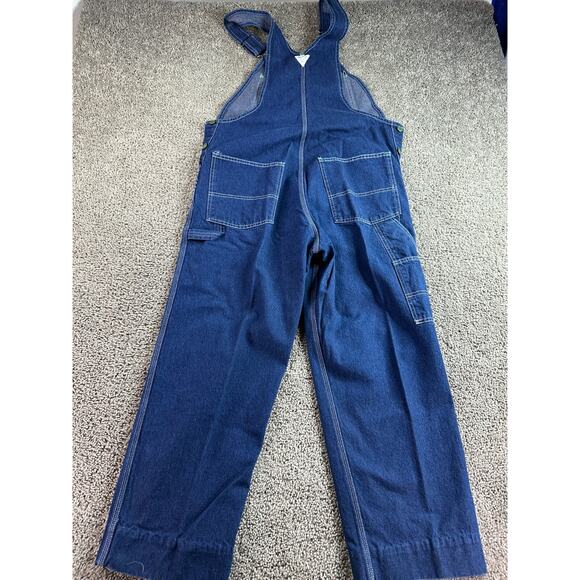 OSH KOSH B’GOSH Overalls Mens 38 Denim Vestbak Bib Workwear 38x27 VINTAGE - Picture 11 of 13